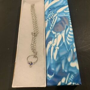 YuGiOh Blue Eyes White Dragon Ring - Adjustable